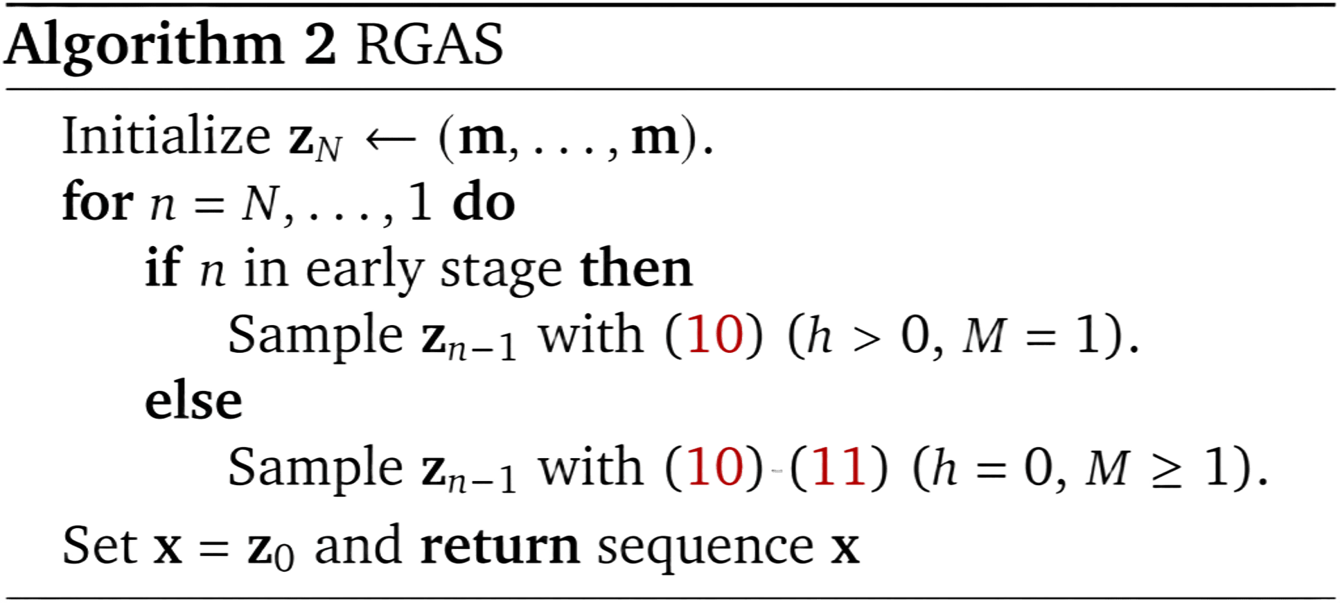 RGAS Algorithm Diagram
